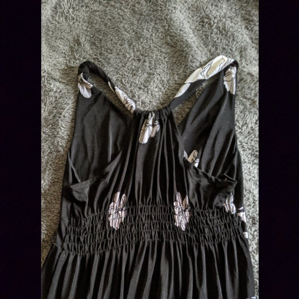 Floral Summer Dress - Racerback - Picture 3 of 3